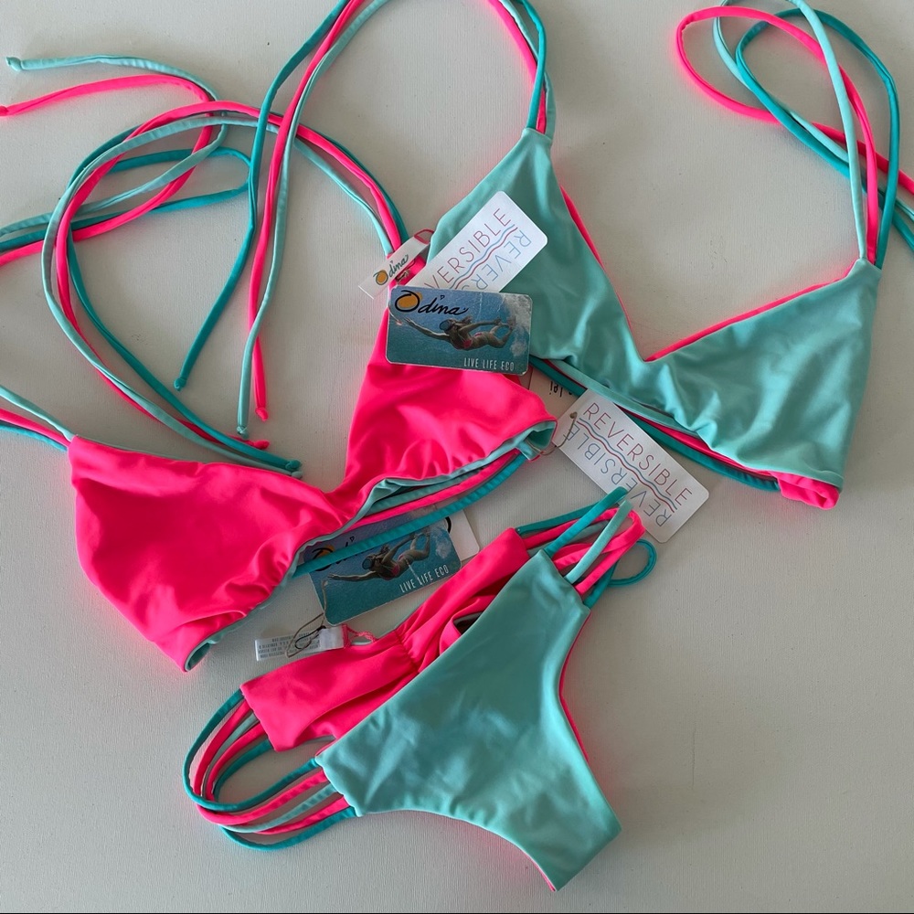 Odina Swim Bikini top and bottom size S